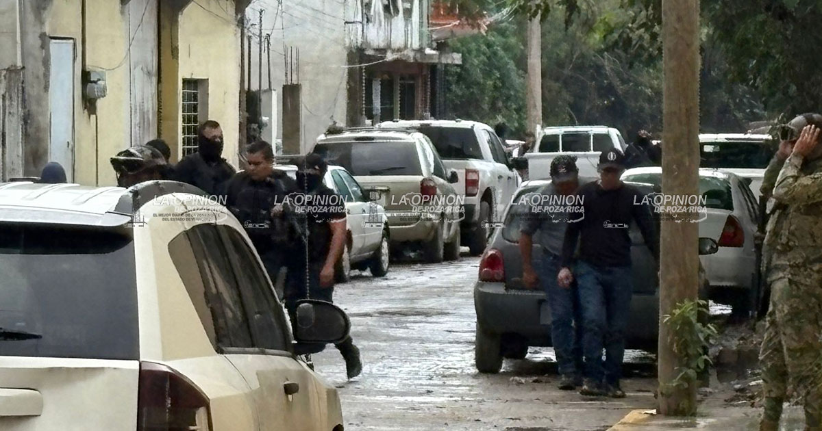 Amplio despliegue de autoridades tras supuesto allanamiento