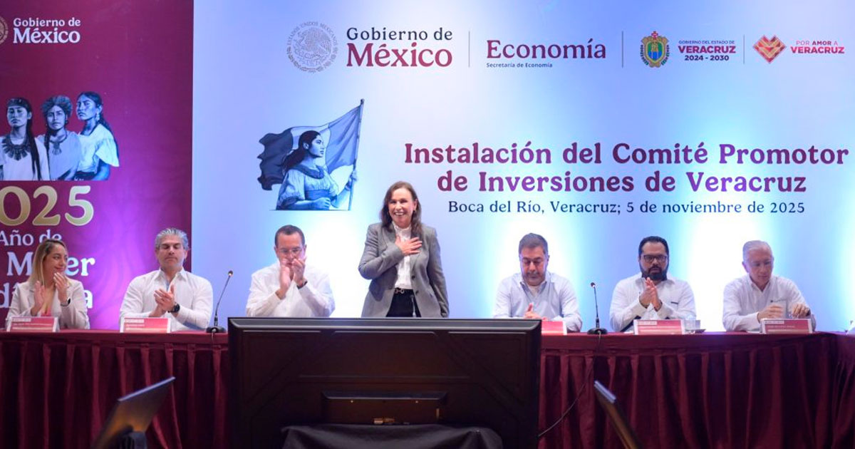 Invertir en Veracruz está de moda: instala Gobernadora el Comité Promotor de Inversiones Invertir en Veracruz está de moda: instala Gobernadora el Comité Promotor de Inversiones