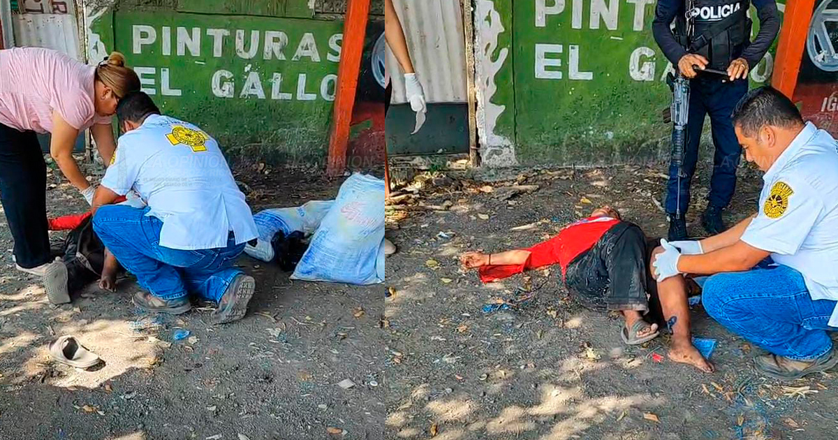 Lesionan a mujer a golpes