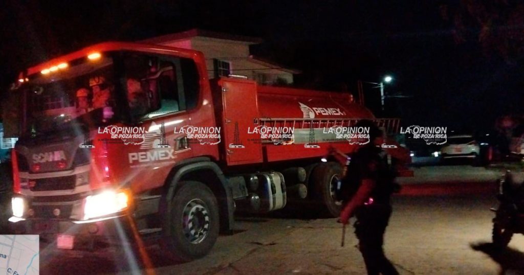 Dantesco incendio en Cerro Azul