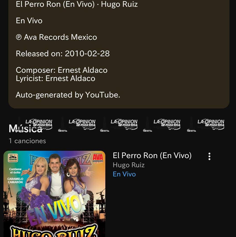 Acusan a Hugo Ruiz de plágio