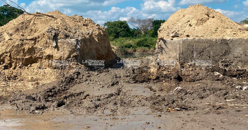 Temen otra inundación en Las Gaviotas por aberturas en el muro de contención