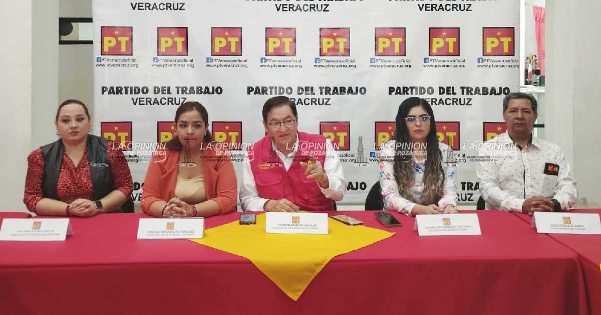 Dirigente del PT en Veracruz señala que relevo en la Fiscalía es necesario
