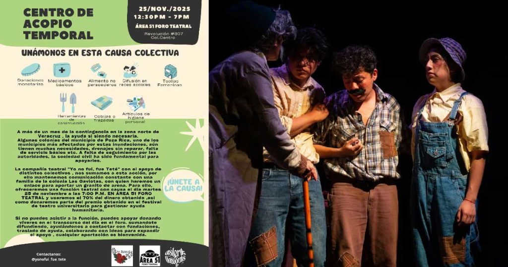 "El Reloj Descompuesto de Teté” triunfa en el Festival de Teatro Universitario