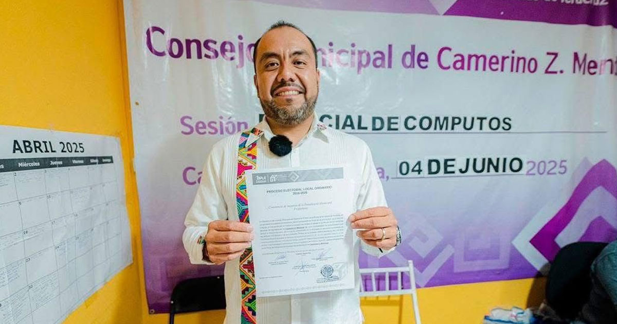 No hay vuelta atrás, TEV confirma que Tavo Sánchez del PT gobernará Camerino Z. Mendoza No hay vuelta atrás, TEV confirma que Tavo Sánchez del PT gobernará Camerino Z. Mendoza