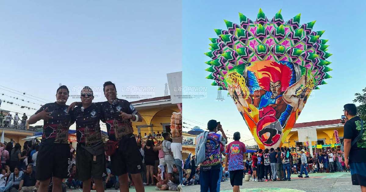 Turma Zozocolco obtiene segundo lugar en Concurso de Globos de Papel de China en Tuzamapan