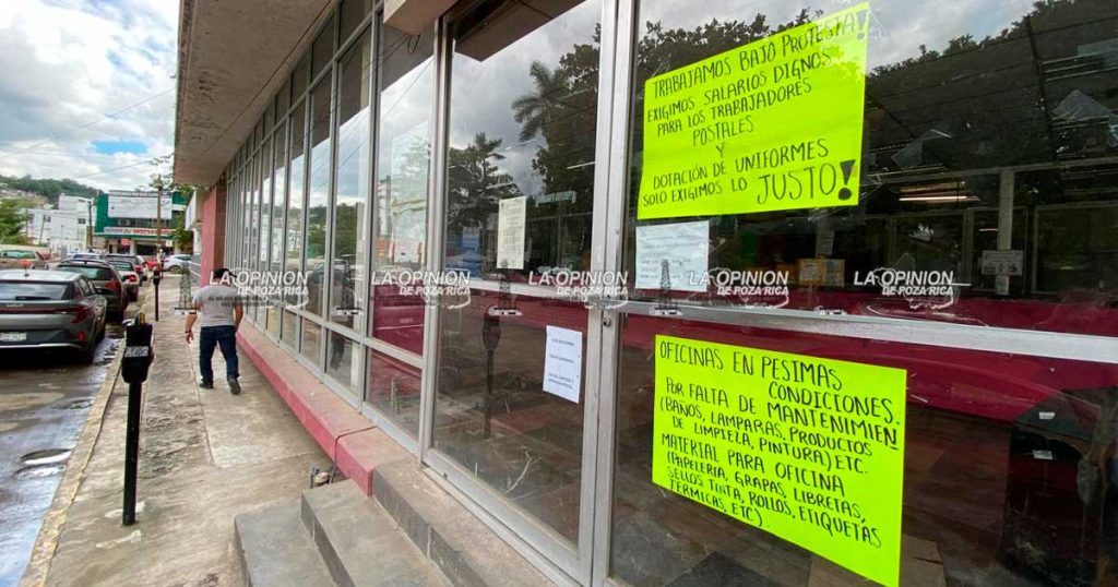 Con desasosiego celebran el Día del Cartero y Empleado Postal