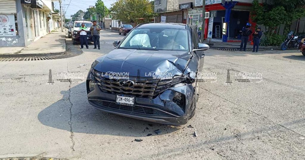 Nadie aceptó la culpa en choque