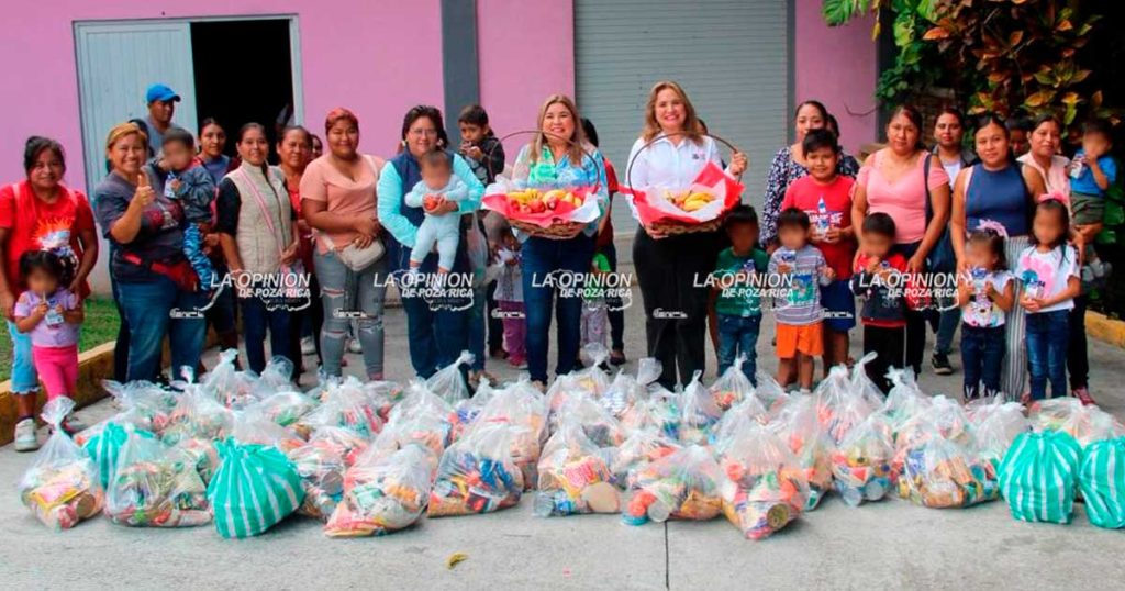 Apoyo alimentario y juguetes a niños de 37 comunidades Apoyo alimentario y juguetes a niños de 37 comunidades