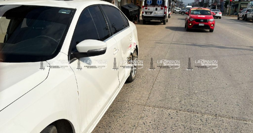 Encontronazo en Las Cazones