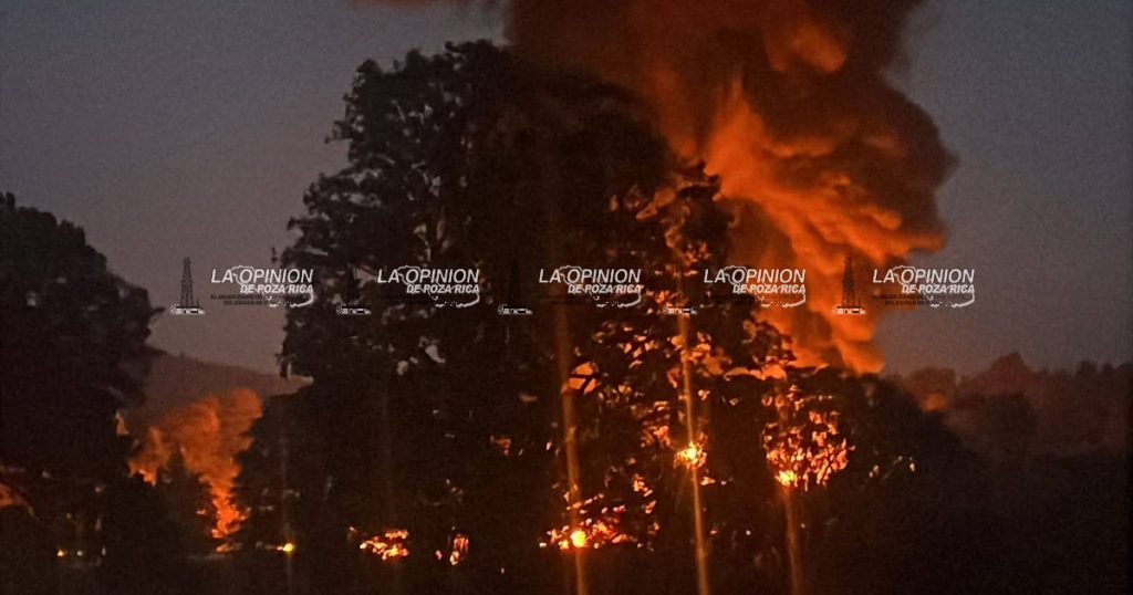 Pipa en llamas en la México-Puebla Pipa en llamas en la México-Puebla