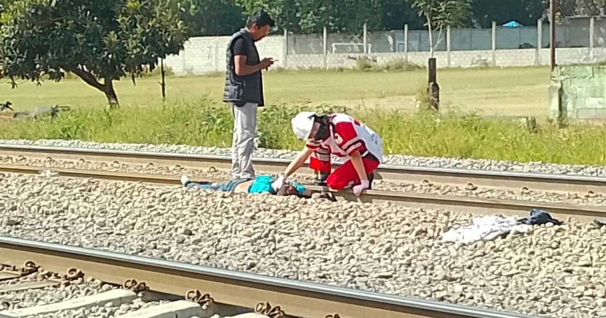 Hallan a un hombre sin vida sobre las vías del tren