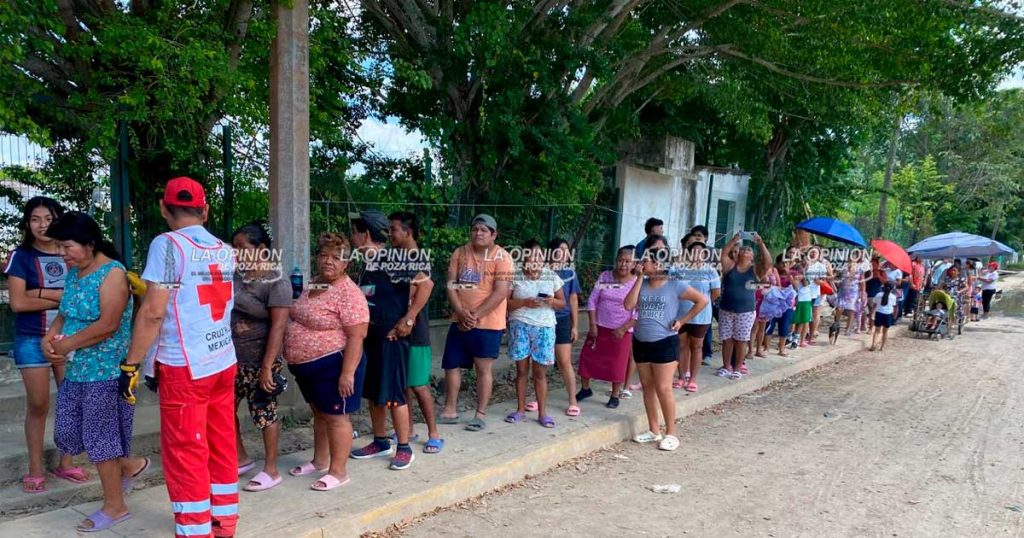 Cruz Roja Mexicana lleva apoyo a damnificados de Las Arboledas Cruz Roja Mexicana lleva apoyo a damnificados de Las Arboledas