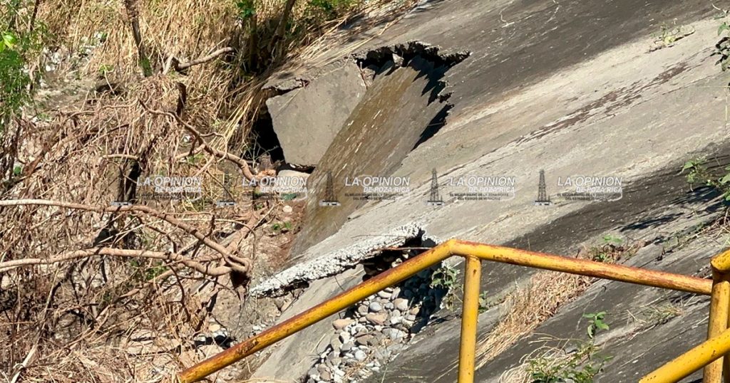 Vías de comunicación en la zona norte dañadas tras inundación Vías de comunicación en la zona norte dañadas tras inundación