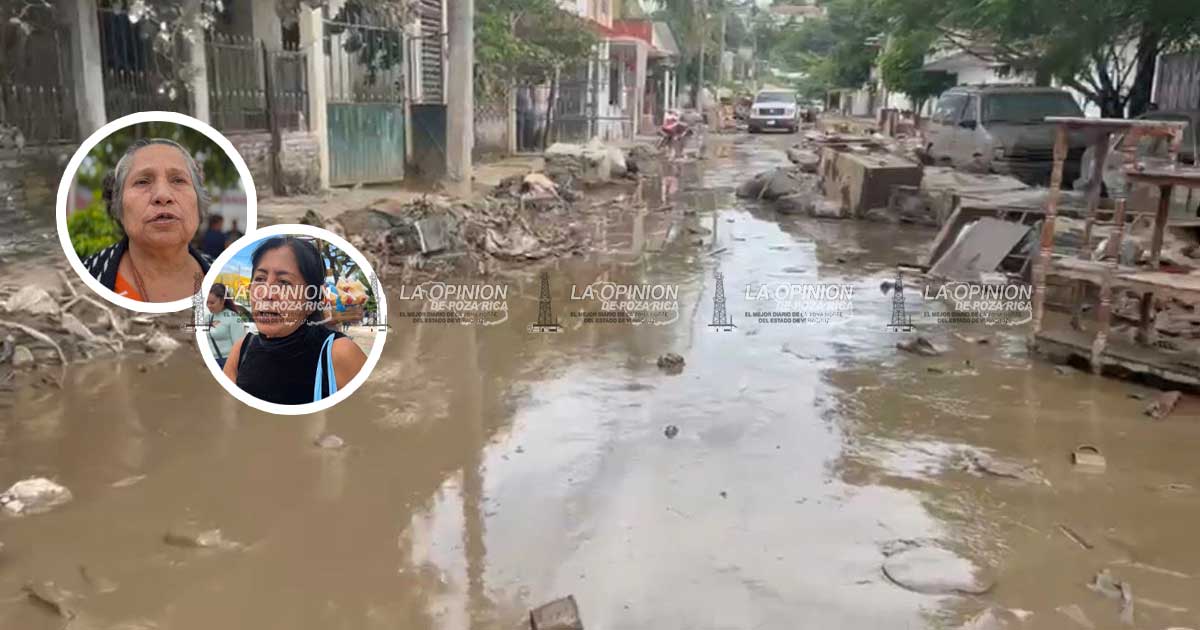 Vecinos demandan enseres tras pérdida de pertinencias