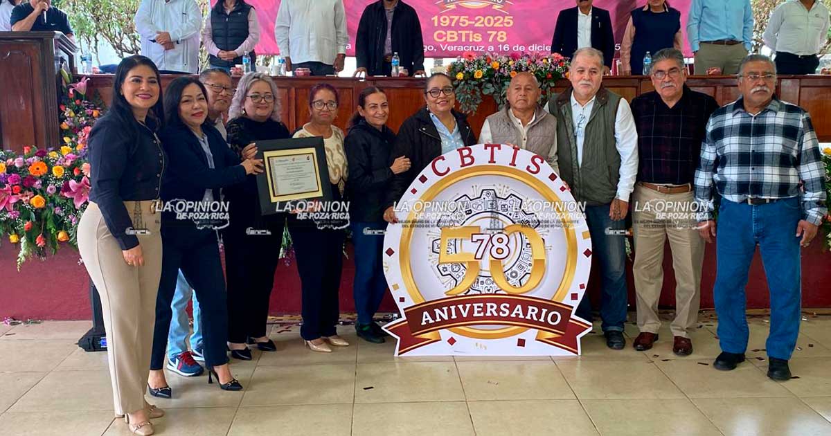 Celebran el 50 aniversario del CBTis N. 78 Celebran el 50 aniversario del CBTis N. 78