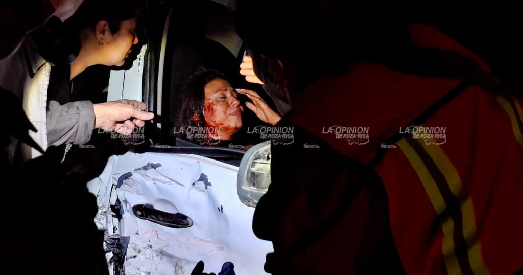 Brutal accidente deja 3 lesionados graves