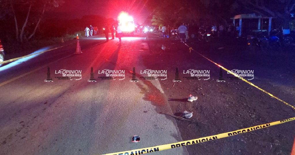 Dos fallecidos en Ángel R. Cabada tras accidente entre moto y bicicleta Dos fallecidos en Ángel R. Cabada tras accidente entre moto y bicicleta