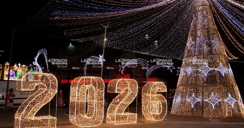 Llega la Navidad a Poza Rica