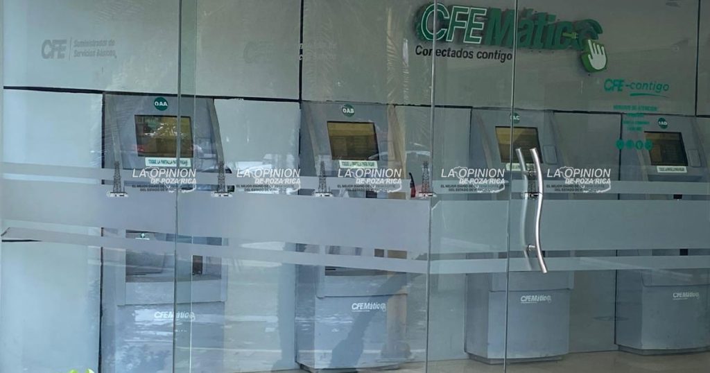 No llegan recibos de CFE, pero se pueden hacer abonos