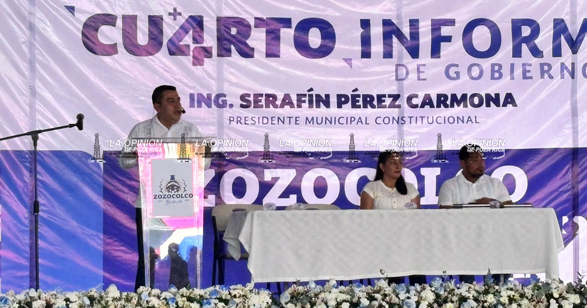Serafín Pérez rinde su cuarto informe de gobierno Serafín Pérez rinde su cuarto informe de gobierno
