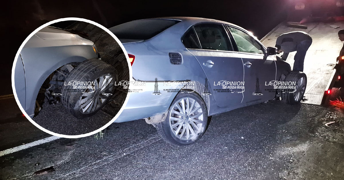 Exceso de velocidad provocó el accidente Exceso de velocidad provocó el accidente