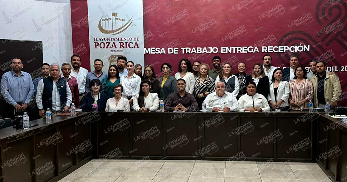 Inicia proceso entrega-recepción en el Ayuntamiento De Poza Rica
