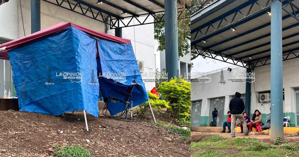 Al intemperie pasarán el fin de año familiares de internados del Hospital Regional Al intemperie pasarán el fin de año familiares de internados del Hospital Regional