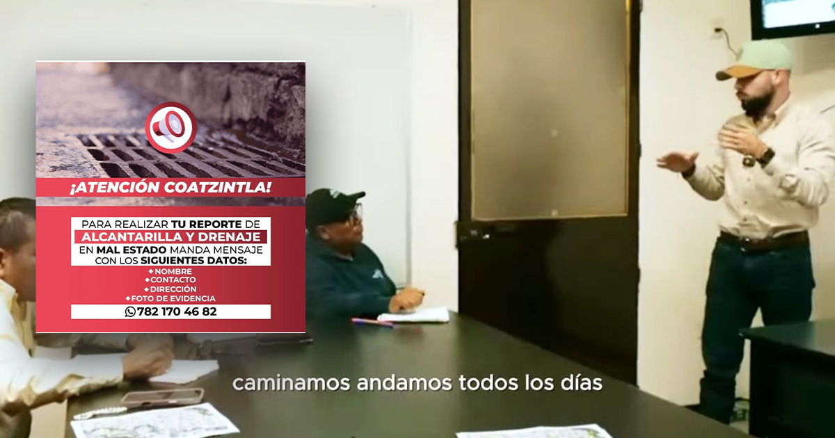 Exhortan a denunciar alcantarillas y drenajes en mal estado Exhortan a denunciar alcantarillas y drenajes en mal estado
