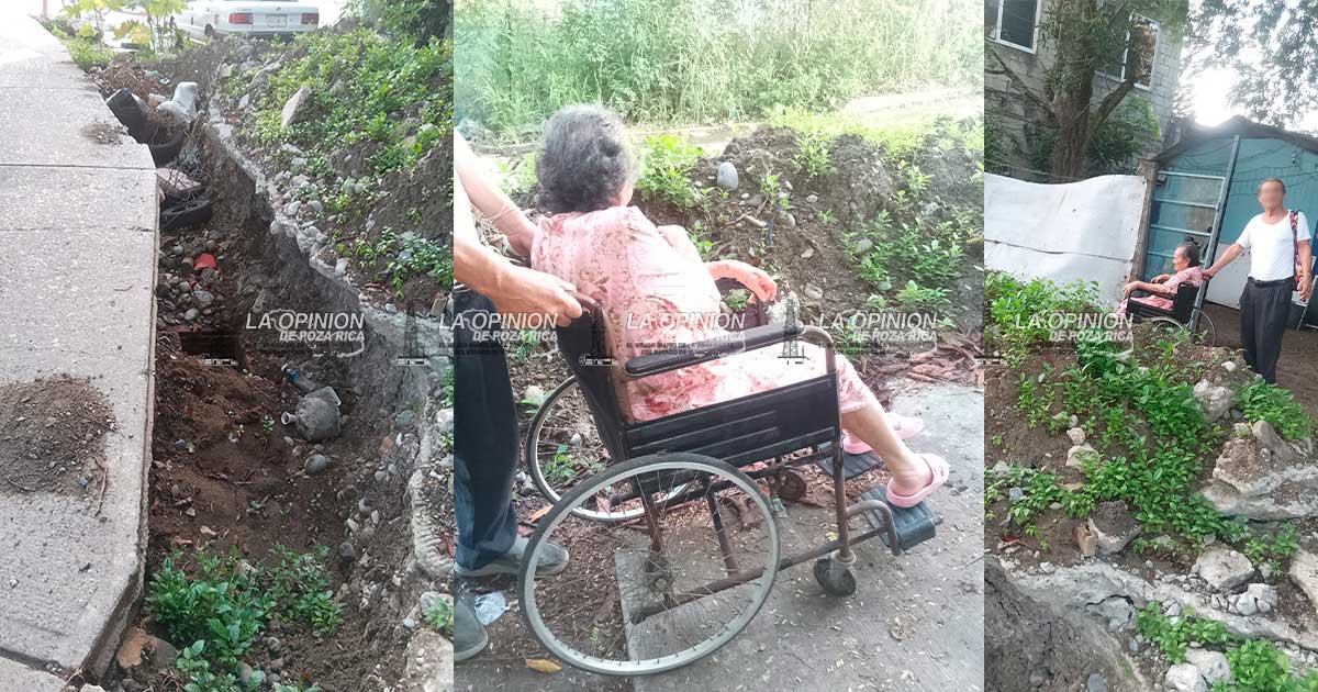 Bloquean acceso a mujer discapacitada en la colonia Progreso Bloquean acceso a mujer discapacitada en la colonia Progreso