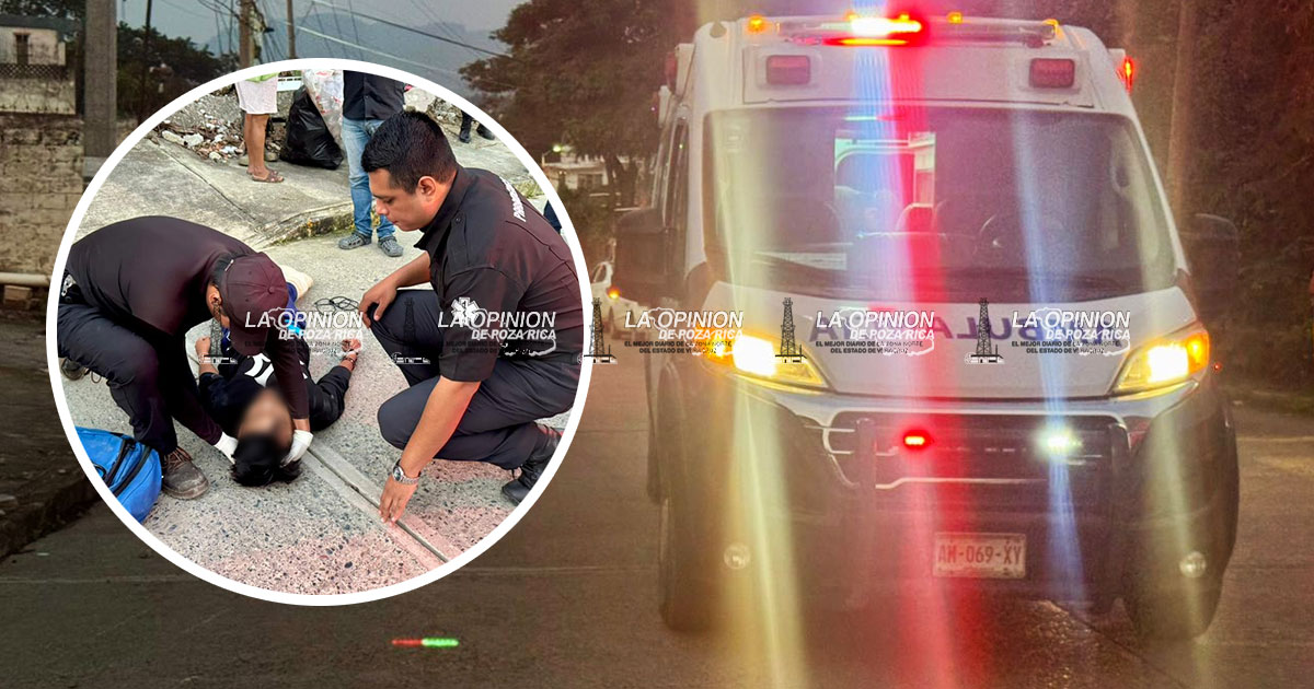 Vehículo embiste a motociclista y huye Vehículo embiste a motociclista y huye