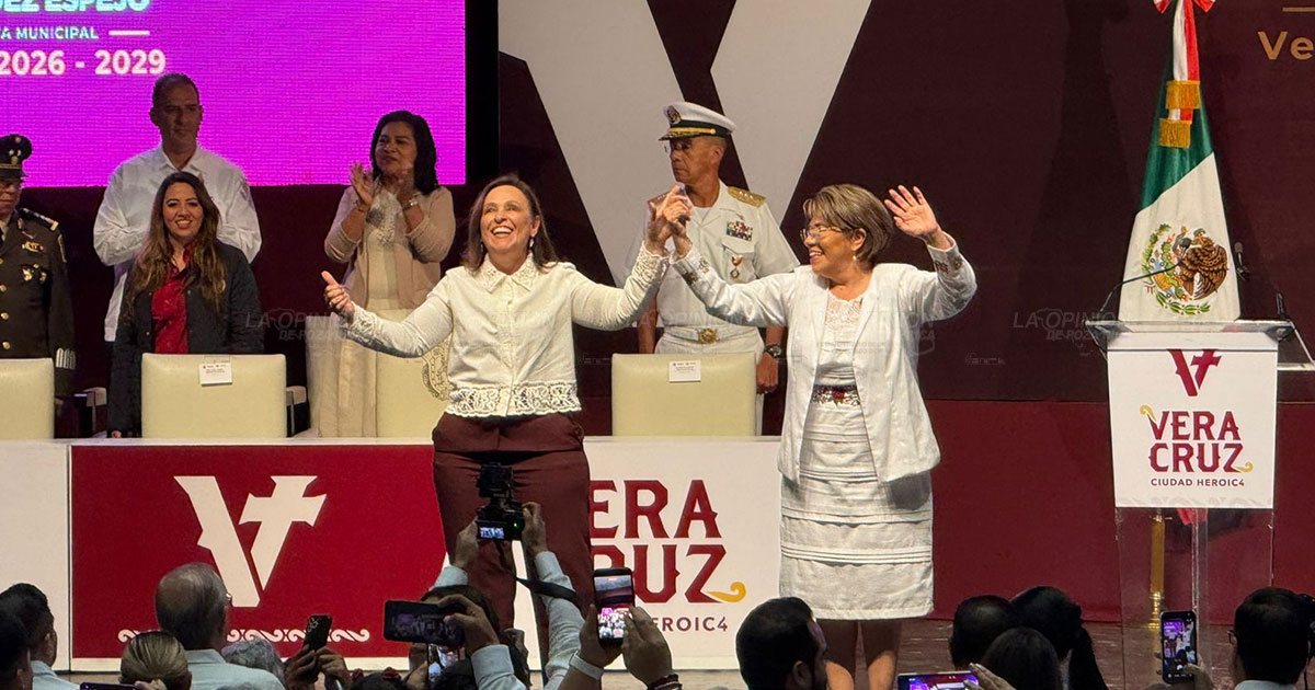 Veracruz decidió tener un gobierno más justo, igualitario y humano: Rosa María Hernández Veracruz decidió tener un gobierno más justo, igualitario y humano: Rosa María Hernández