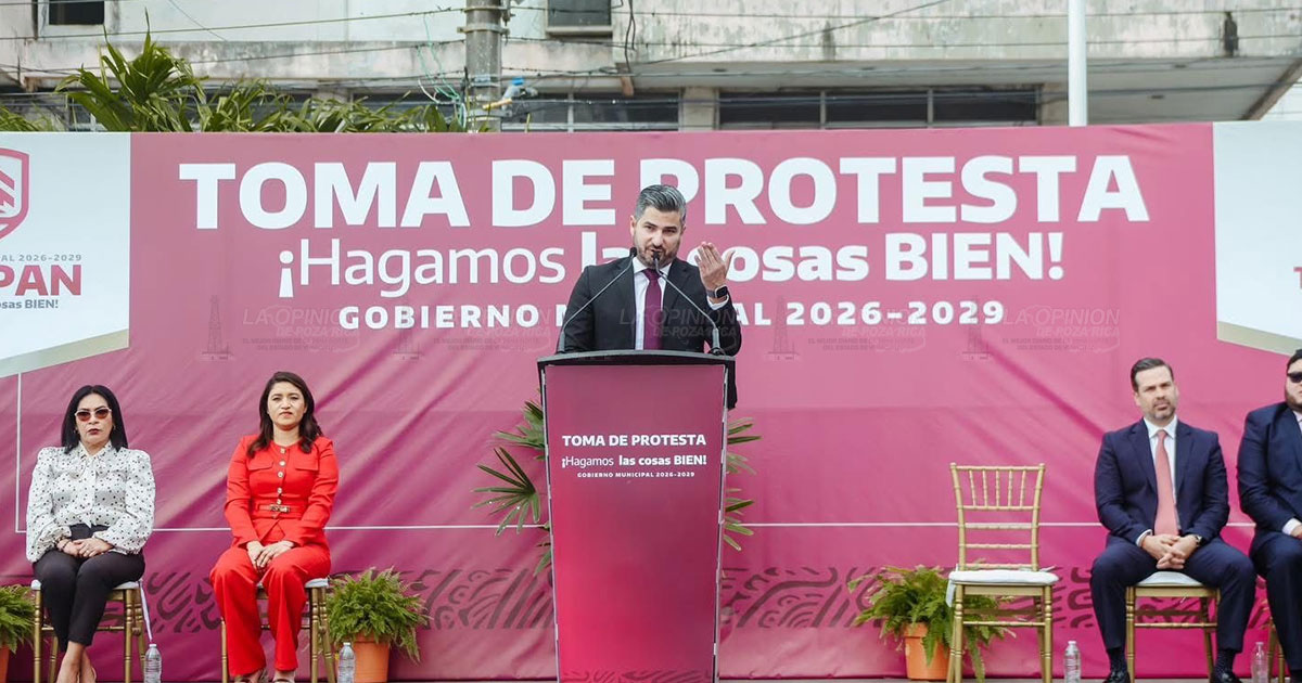 Daniel Cortina asume alcaldía Daniel Cortina asume alcaldía