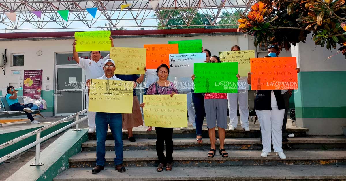 Personal del Hospital se une a manifestación estatal Personal del Hospital se une a manifestación estatal