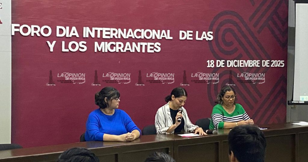 Reconocen a Poza Rica como importante ruta migratoria Reconocen a Poza Rica como importante ruta migratoria