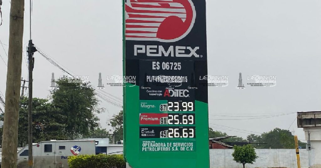 Combustibles cierran año con precios estables en la entidad Combustibles cierran año con precios estables en la entidad