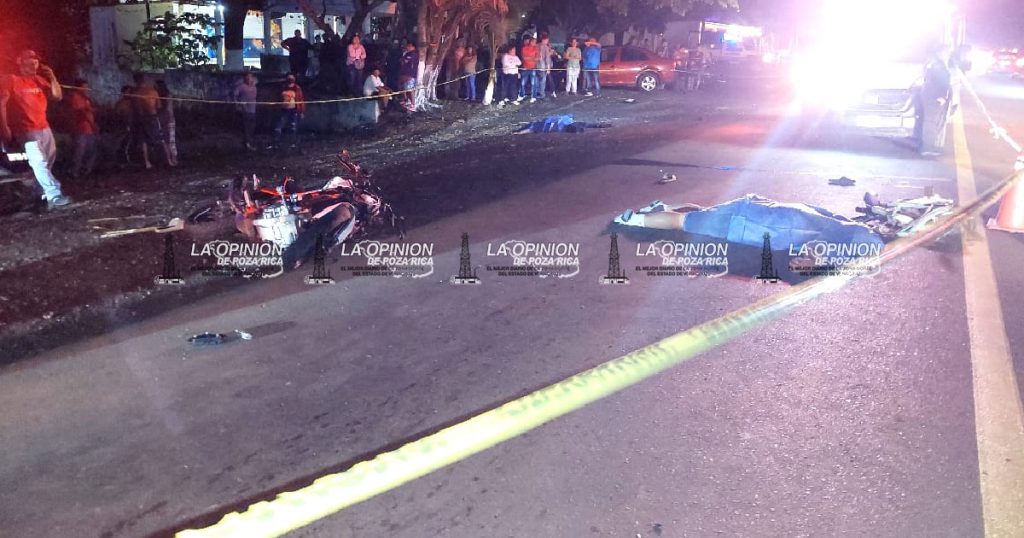 Dos fallecidos en Ángel R. Cabada tras accidente entre moto y bicicleta Dos fallecidos en Ángel R. Cabada tras accidente entre moto y bicicleta