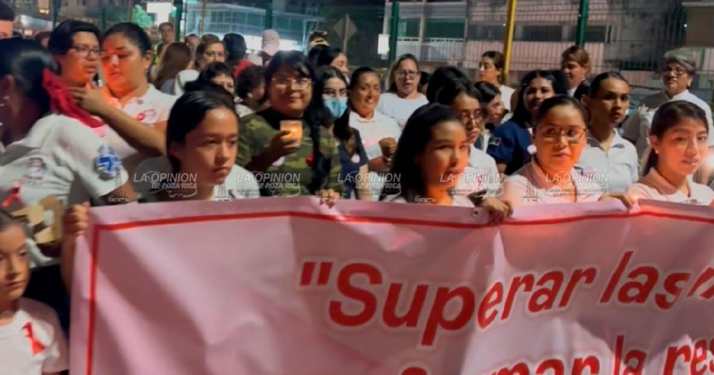 Caminata memorial y silenciosa por las víctimas de VIH/Sida