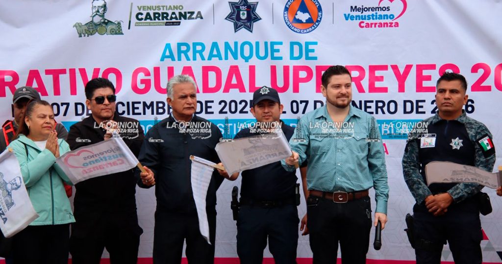Arranca operativo Guadalupe-Reyes en los límites de Puebla y Veracruz Arranca operativo Guadalupe-Reyes en los límites de Puebla y Veracruz
