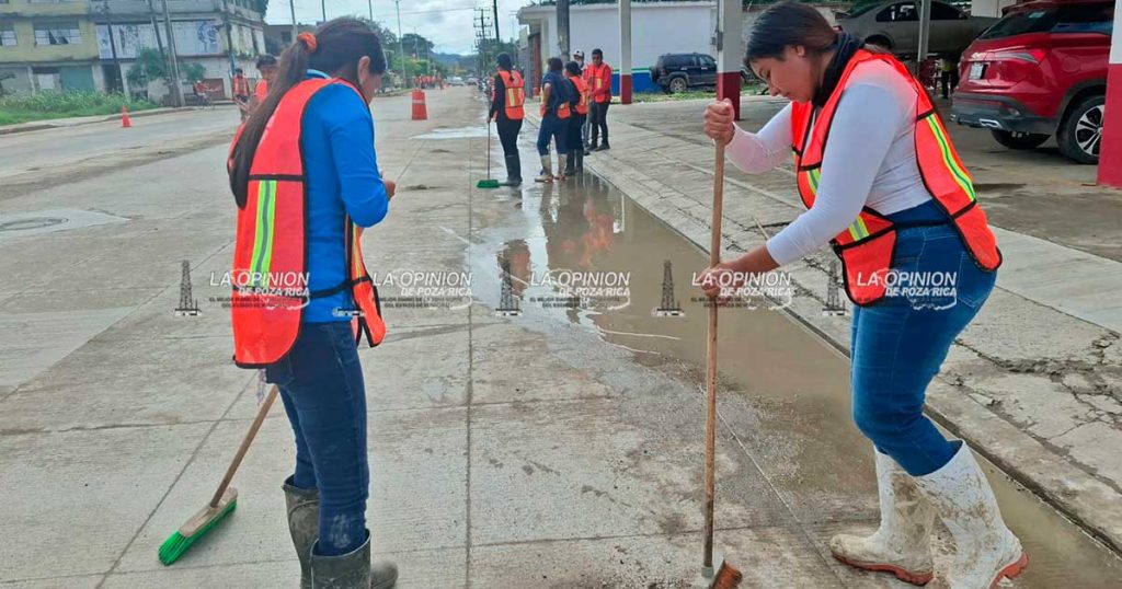 Notorios avances en limpieza y saneamiento Notorios avances en limpieza y saneamiento
