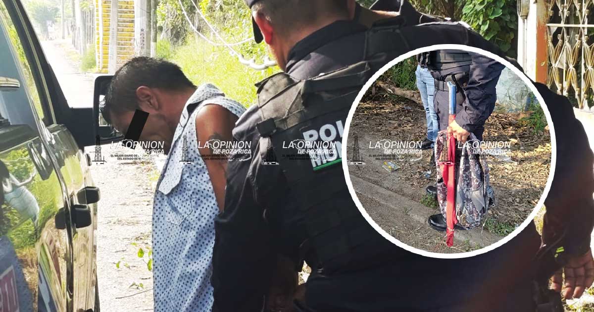 Quería tasajear a reportero