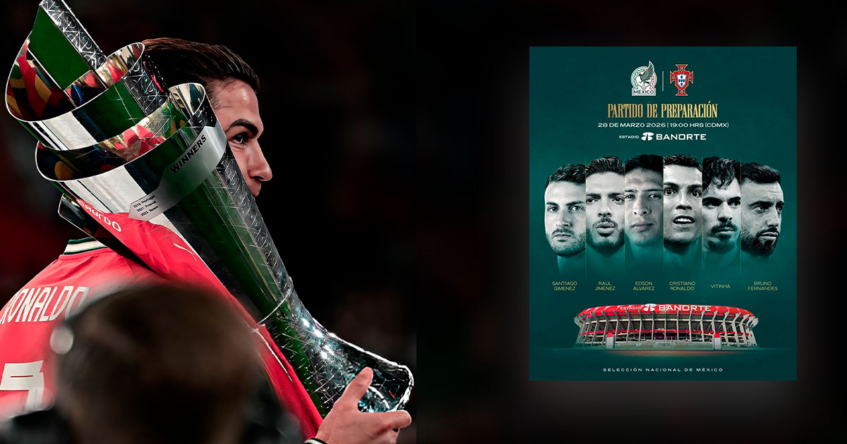 Se reconfirma a Cristiano Ronaldo en México