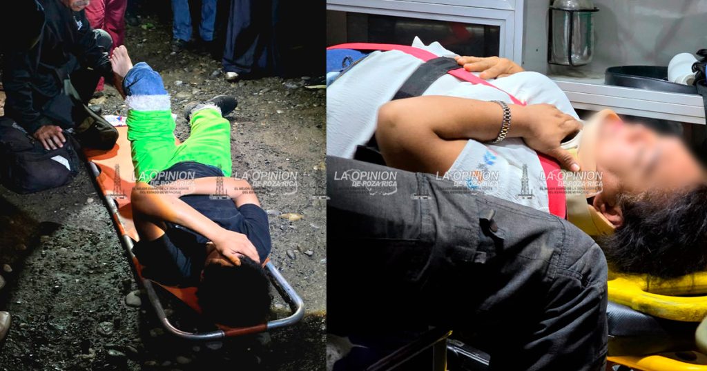Camioneta cae en barranco; varios lesionados Camioneta cae en barranco; varios lesionados