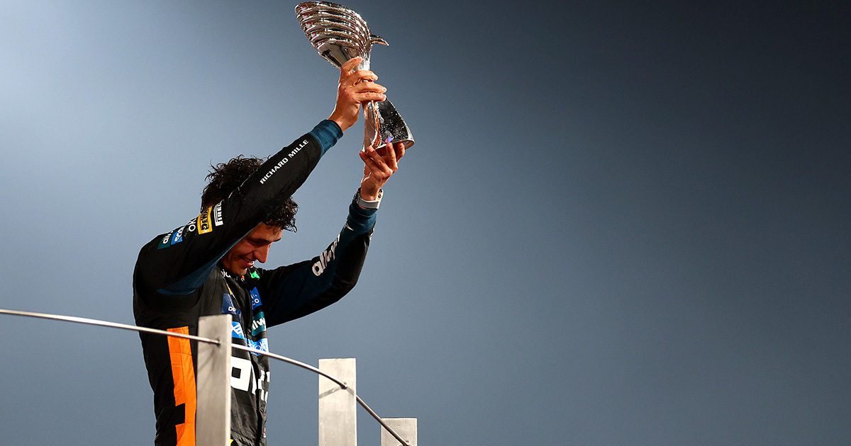 Lando Norris se corona campeón mundial en Abu Dhabi