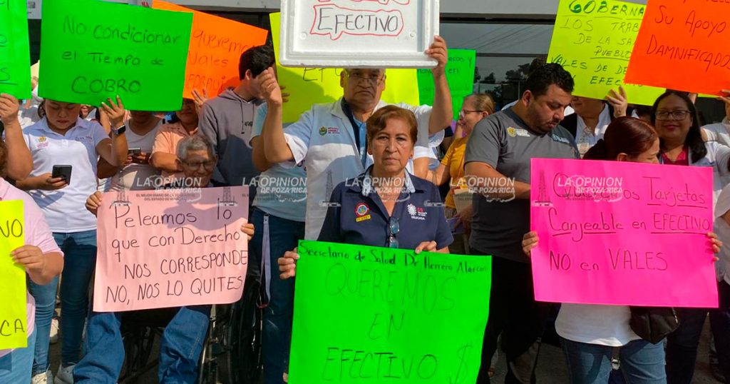 Otra manifestación de los trabajadores de SESVER Otra manifestación de los trabajadores de SESVER