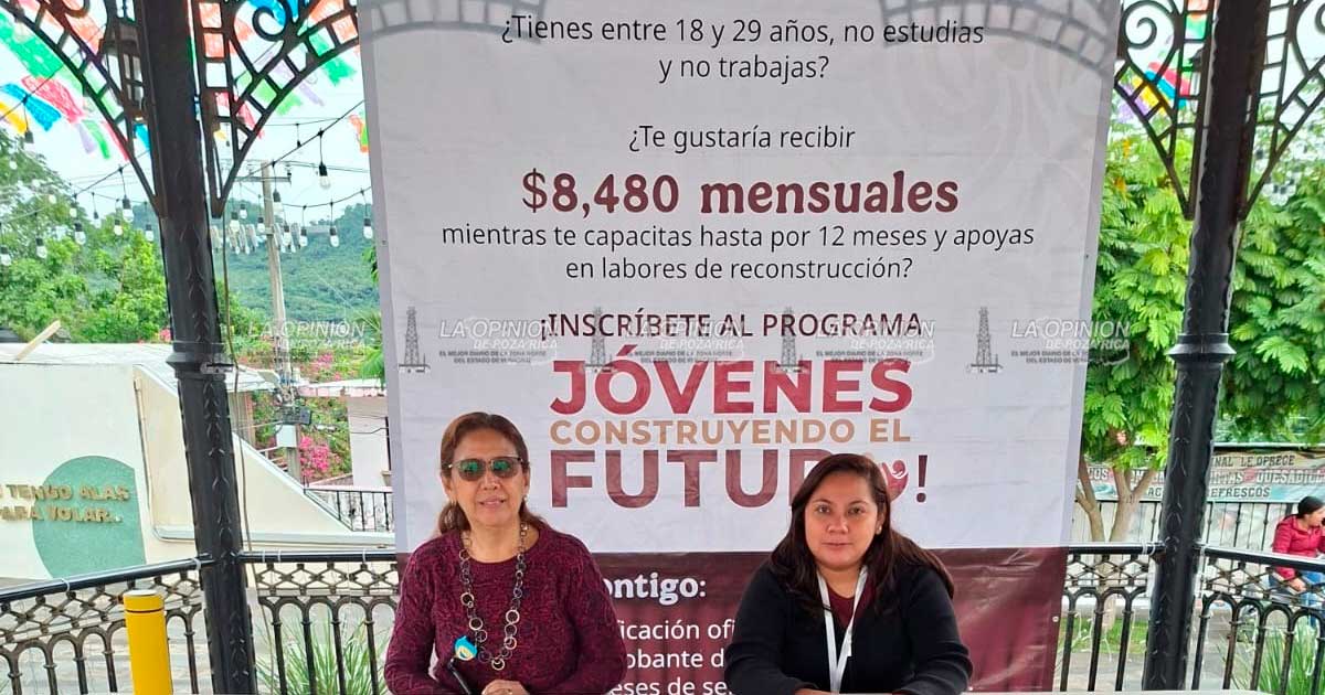Instalan módulo de inscripción “Jóvenes Construyendo el Futuro” Instalan módulo de inscripción “Jóvenes Construyendo el Futuro”