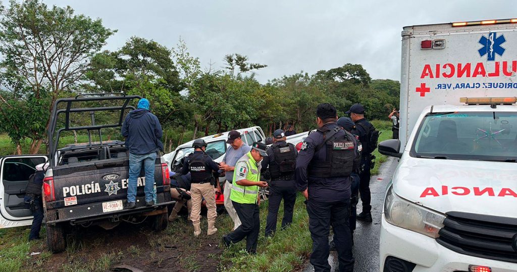 Choque de patrulla deja un fallecido y cinco lesionados Choque de patrulla deja un fallecido y cinco lesionados