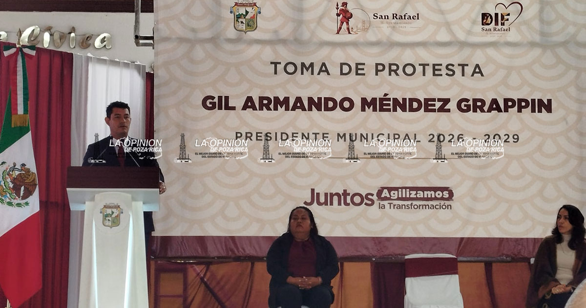 Con sobriedad y compromiso, Gil Armando Méndez Grappin asume la alcaldía de San Rafael Con sobriedad y compromiso, Gil Armando Méndez Grappin asume la alcaldía de San Rafael