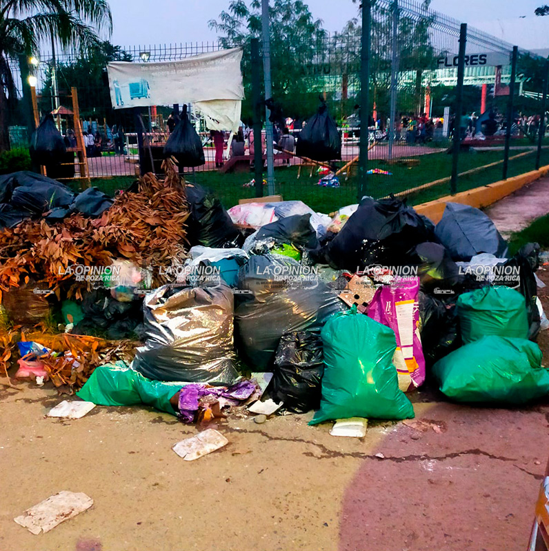 DISCRICAR inunda a Poza Rica, pero con toneladas de basura DISCRICAR inunda a Poza Rica, pero con toneladas de basura