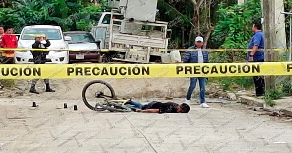 Ejecutan a balazos a un joven ciclista Ejecutan a balazos a un joven ciclista